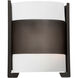 Iron 2 Light 10 inch Bronze ADA Wall Sconce Wall Light