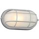 Nauticus Dual Mount 4 inch Satin Outdoor Wall Sconce