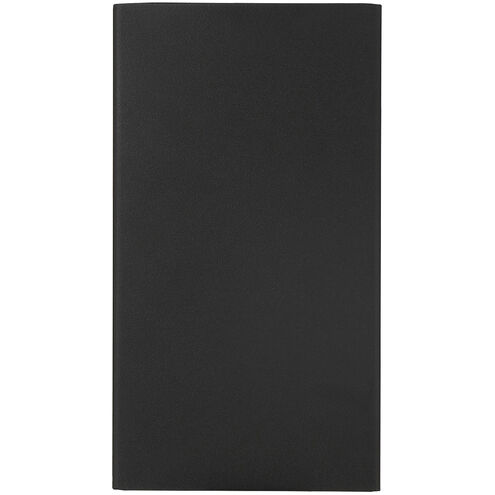 Amora LED 10 inch Black Outdoor Wall Sconce
