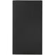 Amora LED 10 inch Black Outdoor Wall Sconce