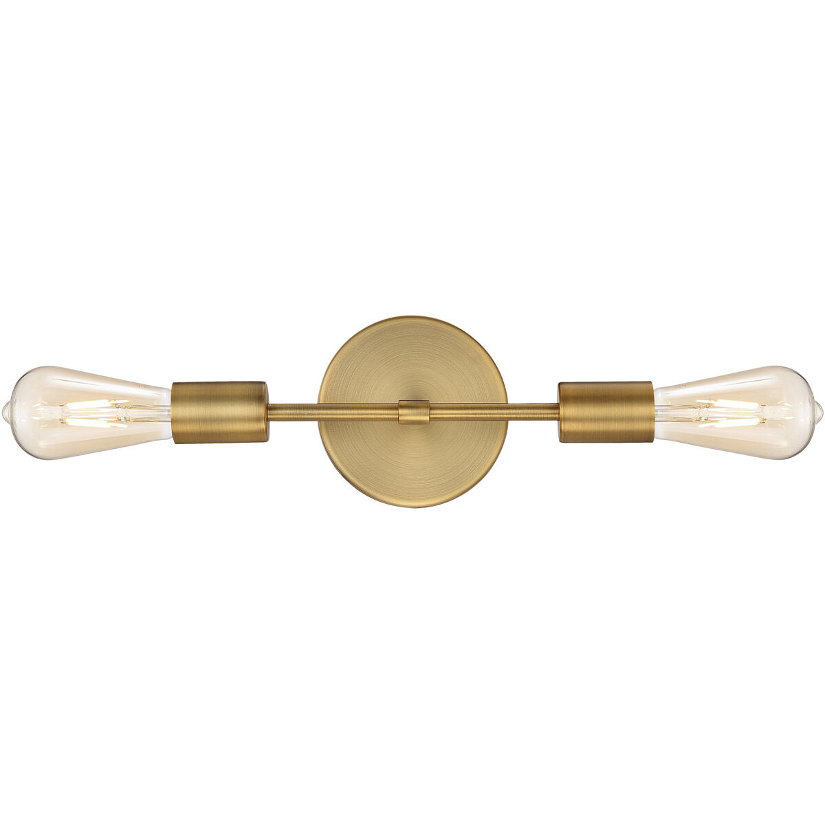 Iconic Wall Sconce Wall Light in Antique Brushed Brass