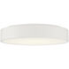 Como LED 17.75 inch White Flush Mount Ceiling Light