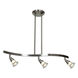 Optix Matte Chrome 5 watt LED Spotlight