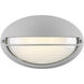 Clifton LED 5.25 inch Satin Outdoor Bulkhead