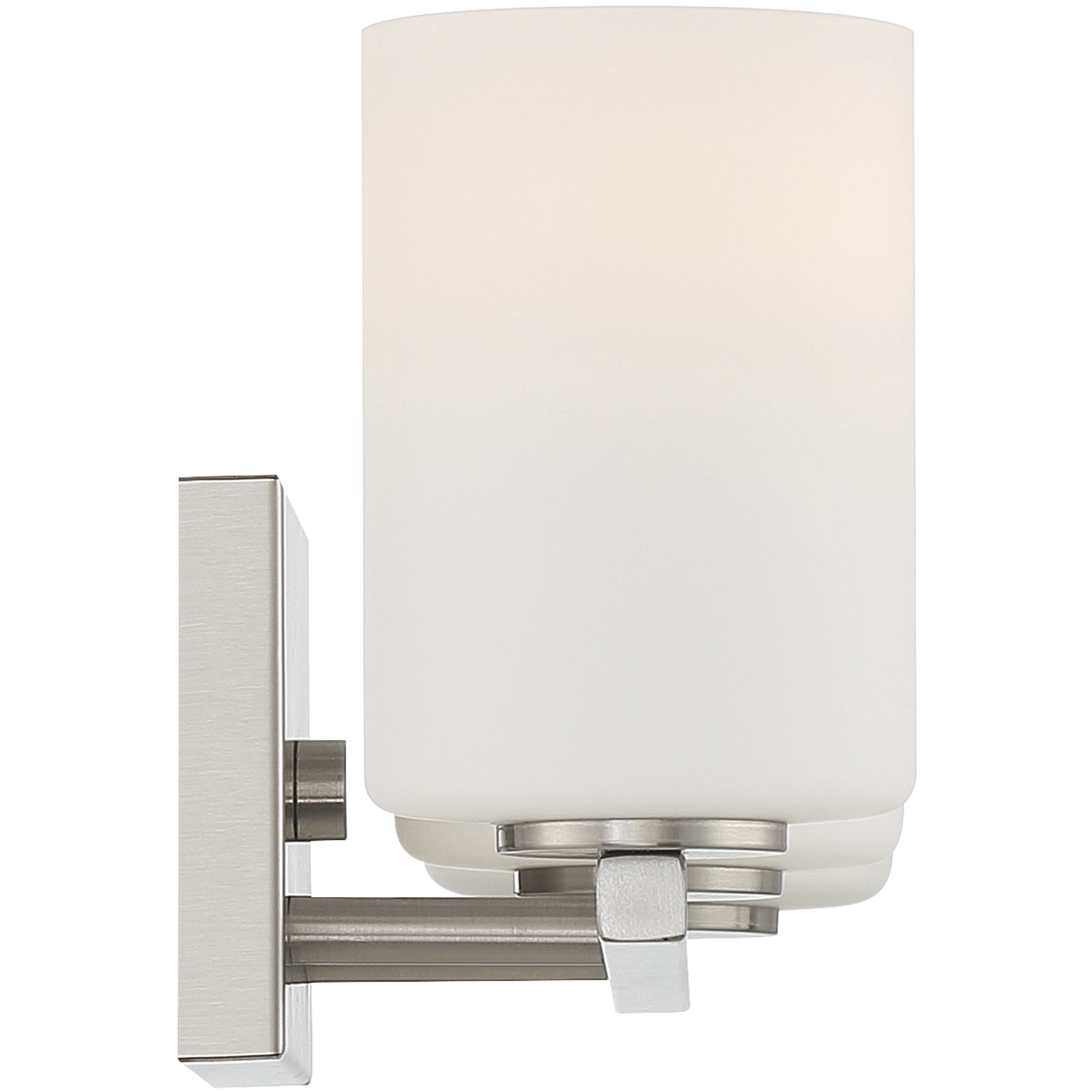 Sienna 21 inch Brushed Steel Bath Vanity Light Wall Light