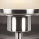 Perch LED 6 inch Brushed Steel Vanity Light Wall Light