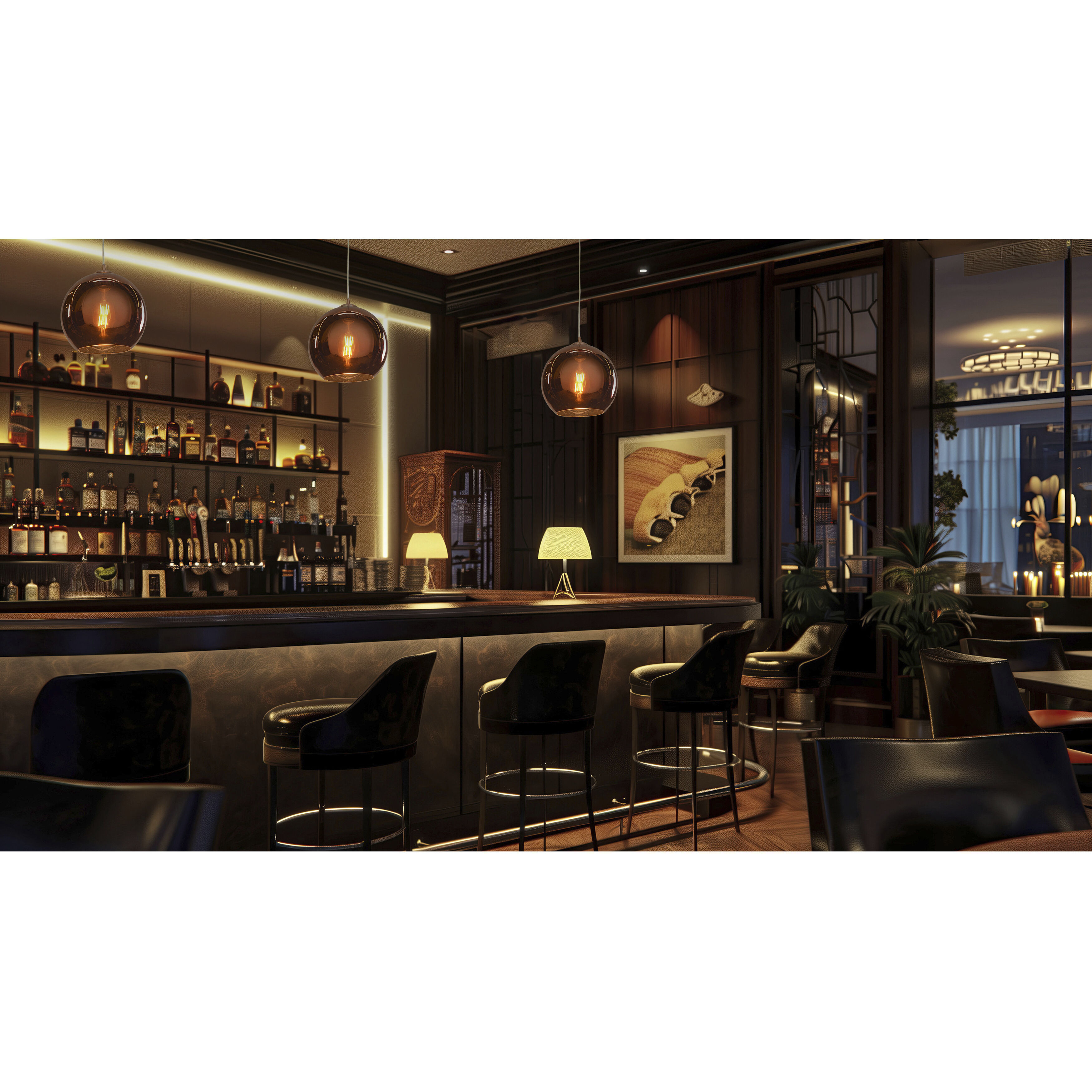 Glow LED 12 inch Brushed Copper Pendant Ceiling Light