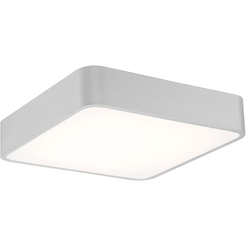Granada LED 19.75 inch Satin and White Flush Mount Ceiling Light