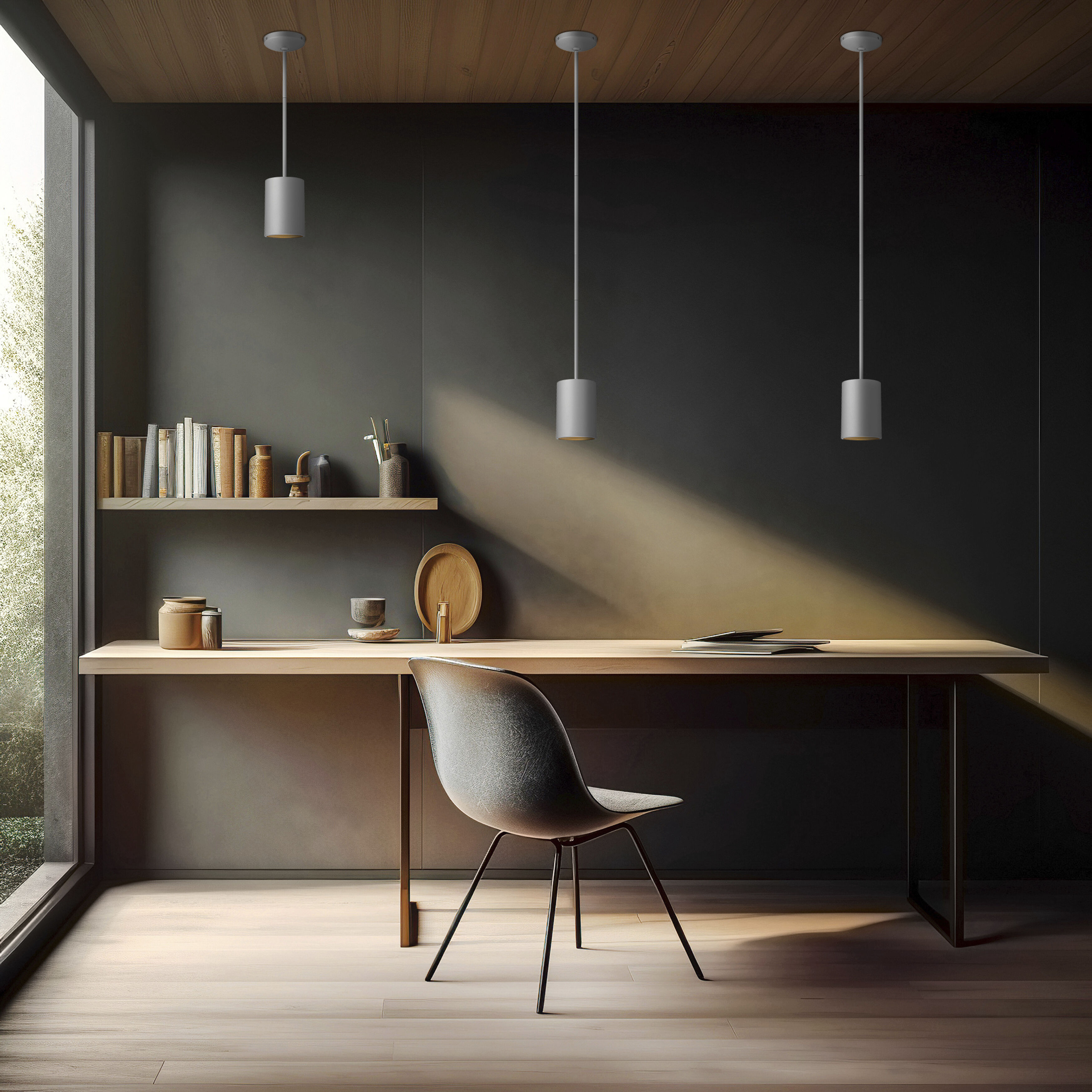 Pilson 4.75 inch Satin Pendant Ceiling Light