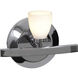 Sydney 1 Light 8 inch Chrome Wall Sconce Wall Light in  7.5 inch