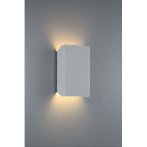 Amora LED 10 inch Satin Outdoor Wall Sconce
