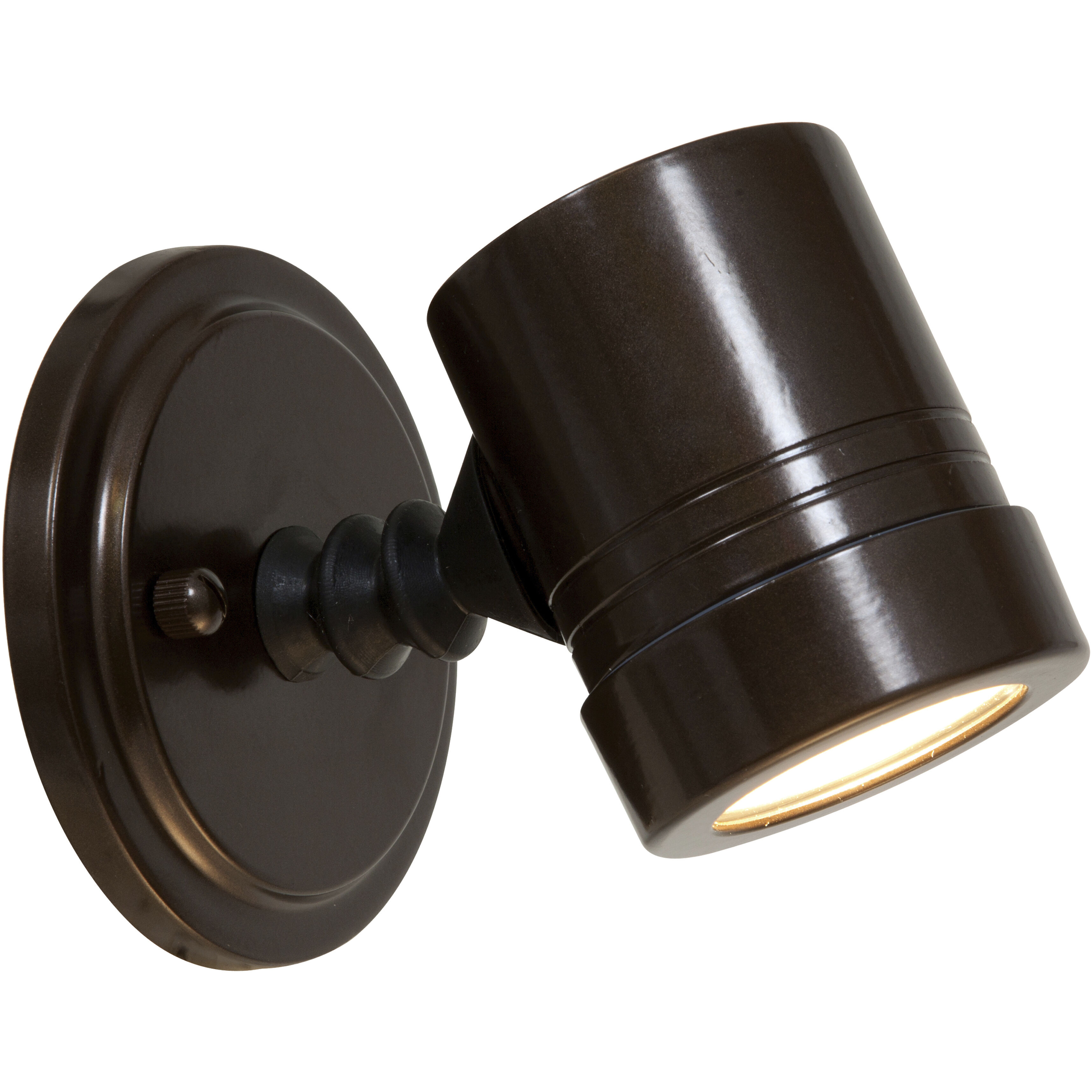 Myra 1 Light 4.5 inch Bronze Outdoor Spotlight