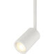 Cafe LED 3 inch Matte White Wall Sconce / Flush Mount Wall Light