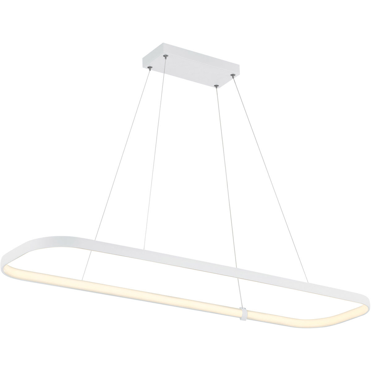 Ravello LED 13 inch Matte White Pendant Ceiling Light