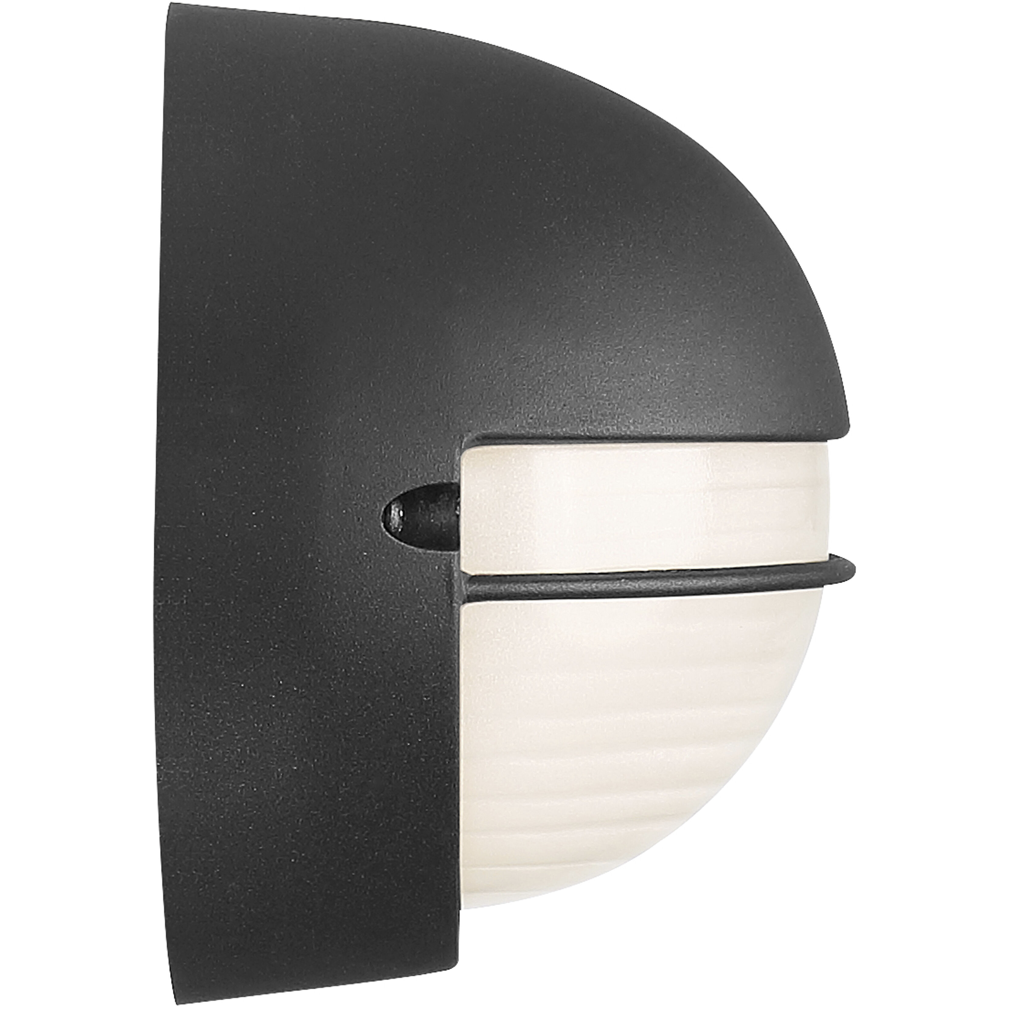 Clifton LED 5.25 inch Black Outdoor Bulkhead