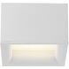 Bloc LED 7 inch White Flush Mount Ceiling Light