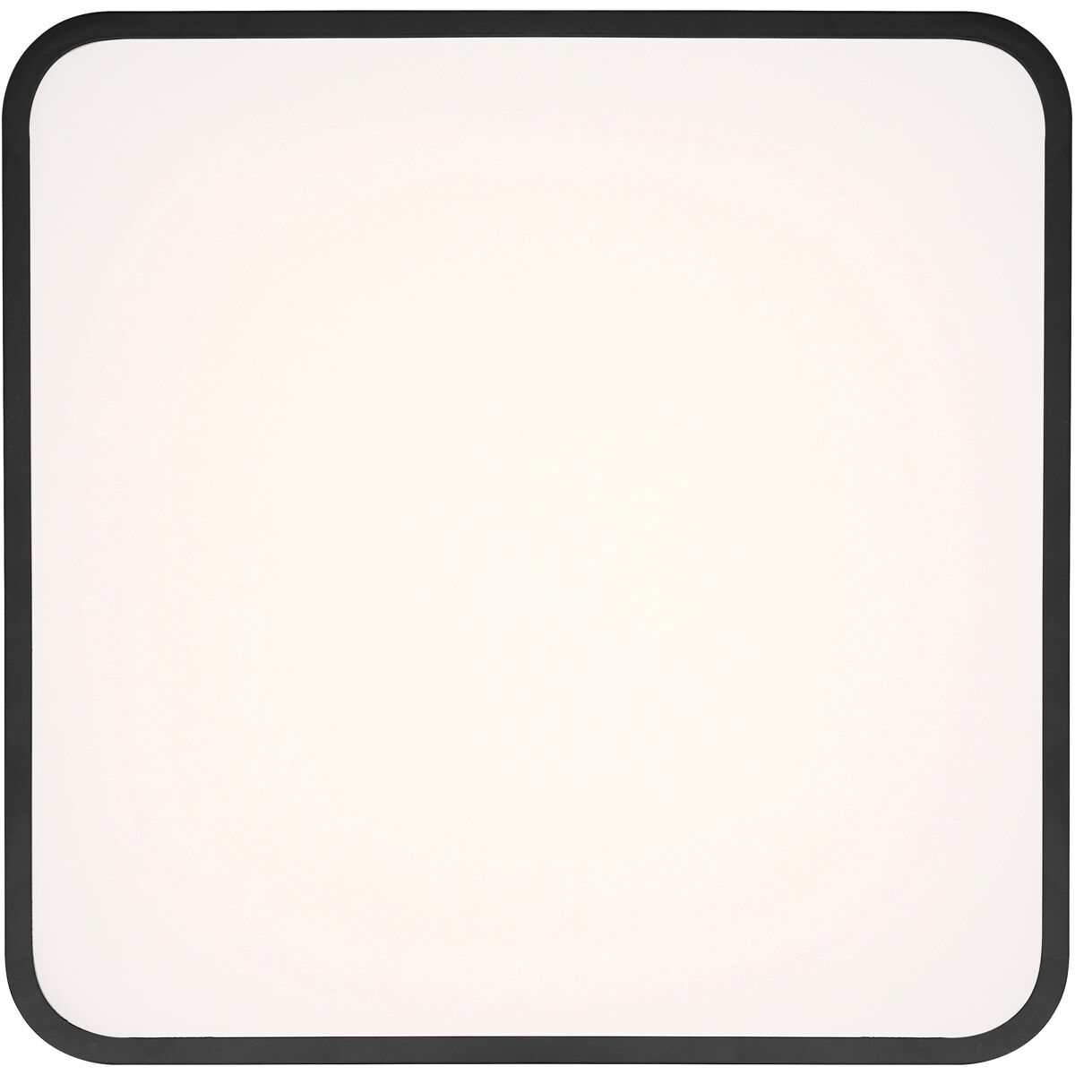 Granada LED 19.75 inch Black and White Flush Mount Ceiling Light