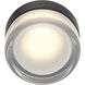 Masso 5 inch Matte Black Flush Mount Ceiling Light