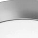 Cobalt LED 15 inch Brushed Steel Flush Mount Ceiling Light