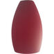Inari Silk Glass 6 inch Pendant Glass Shade in Red