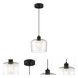 Port Nine LED 9 inch Matte Black Pendant Ceiling Light