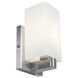 Archi LED 4.75 inch Brushed Steel Vanity Light Wall Light