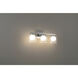 Chloe 20.5 inch Chrome Vanity/Bath Bar Wall Light