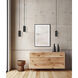 Pilson LED 5 inch Matte Black Pendant Ceiling Light