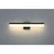 Loft LED 24 inch Matte Black and Frosted Bath Vanity Wall Light