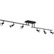 Viper 6 Light 120 Black Track Ceiling Light