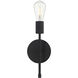 Iconic II LED 5 inch Matte Black Wall Sconce Wall Light