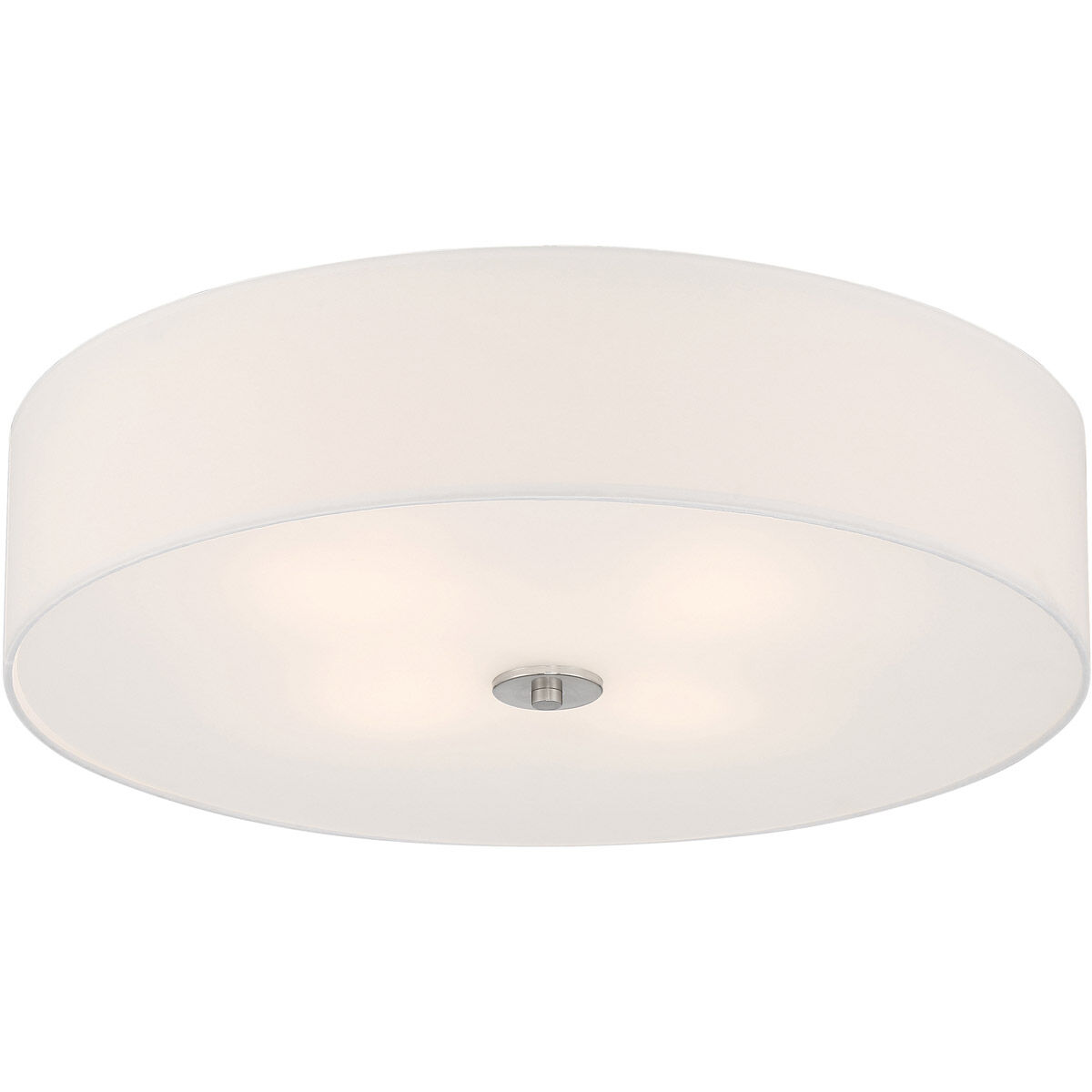 Mid Town LED 24 inch Brushed Steel Flush Mount Ceiling Light