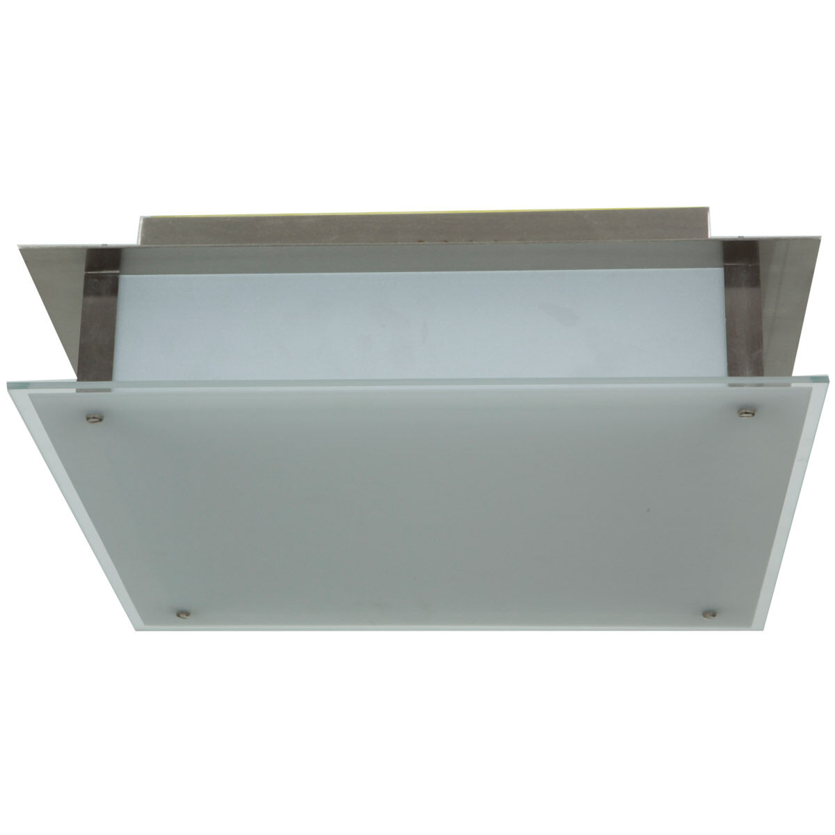 Vision LED 18 inch Brushed Steel Flush Mount Ceiling Light