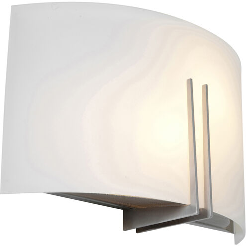 Prong LED 12 inch Brushed Steel ADA Wall Sconce Wall Light 