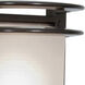 Nevis LED 16.75 inch Bronze Outdoor Wall Sconce