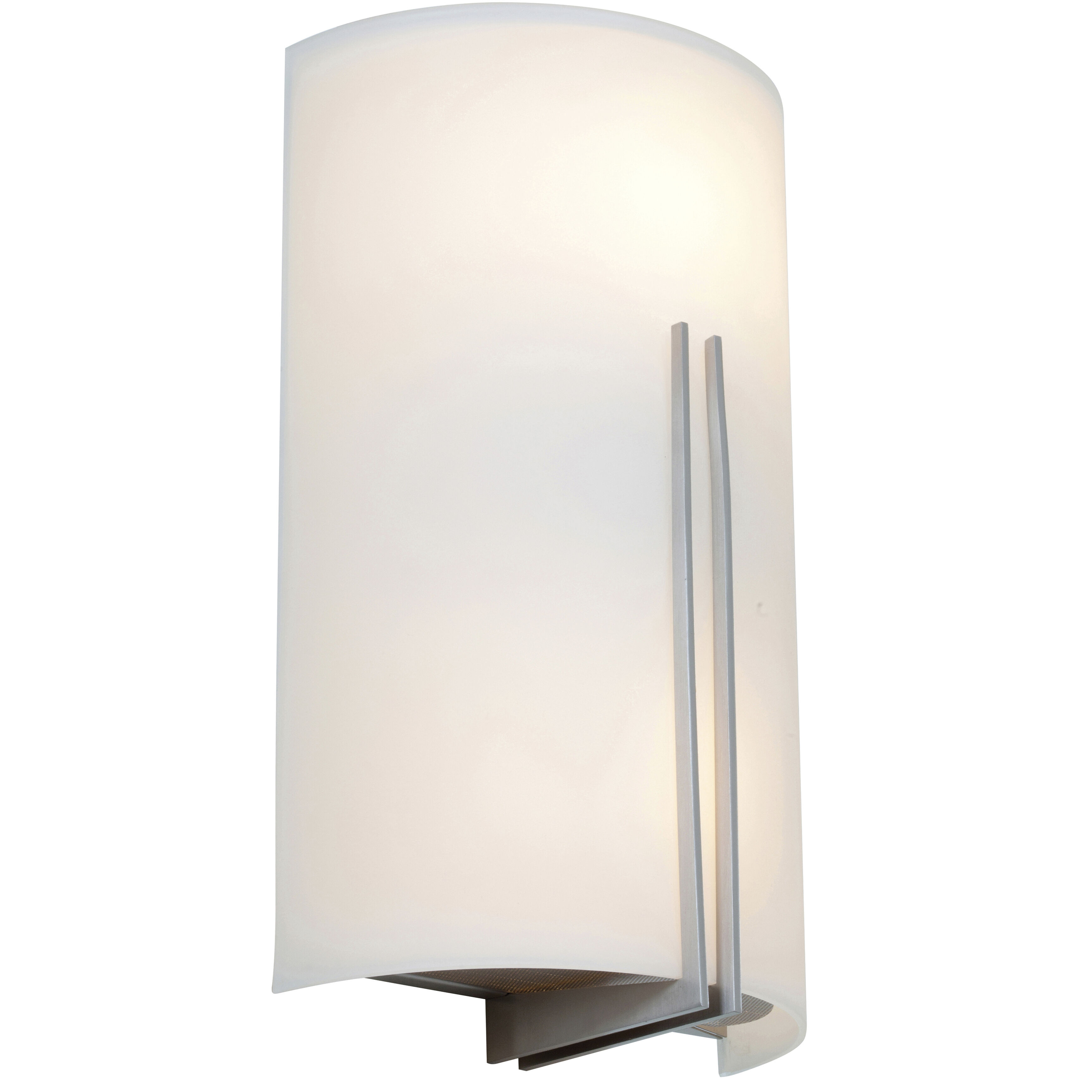 Prong LED 7.25 inch Brushed Steel ADA Wall Sconce Wall Light