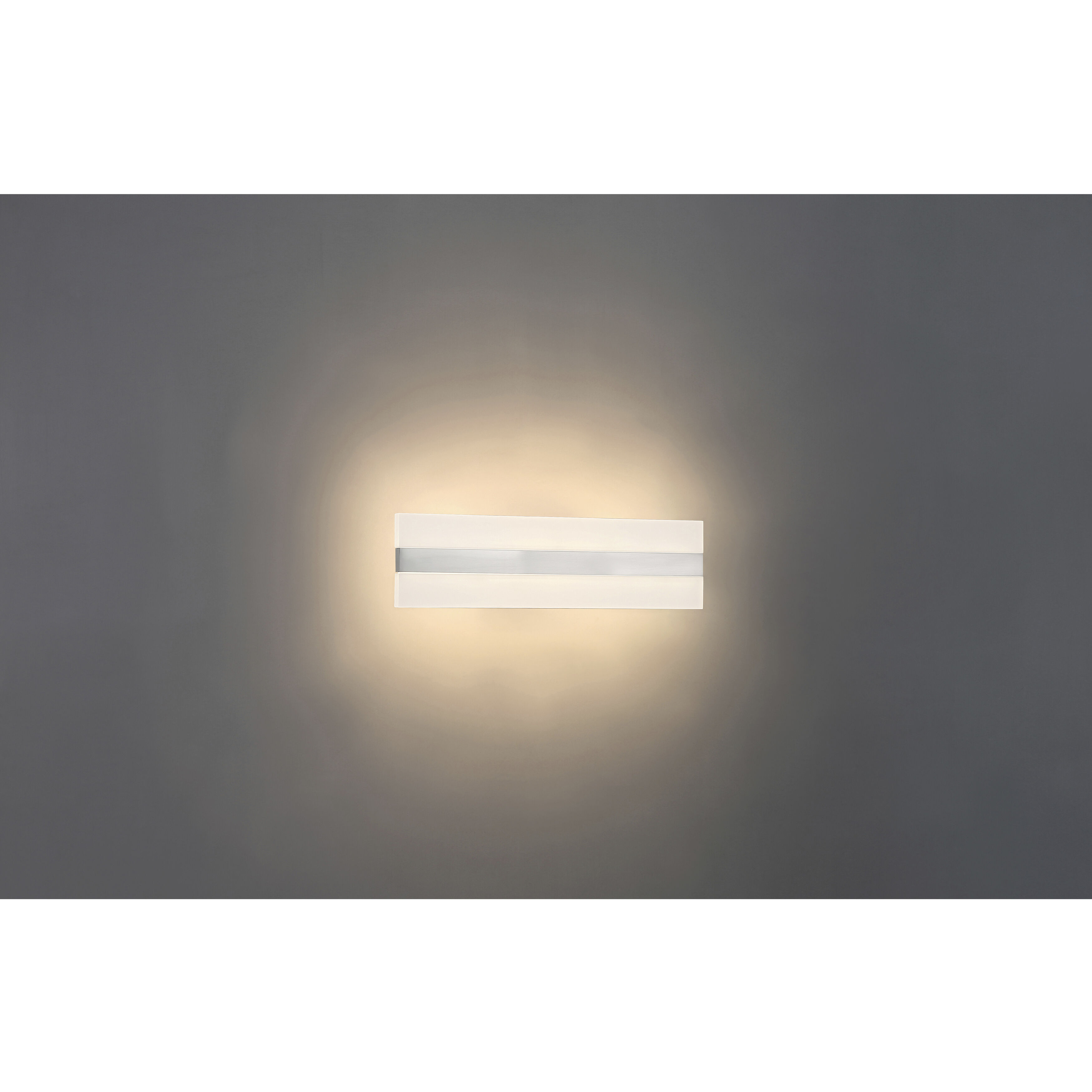 Netherton LED 24 inch Brushed Steel LED Vanity Light Wall Light