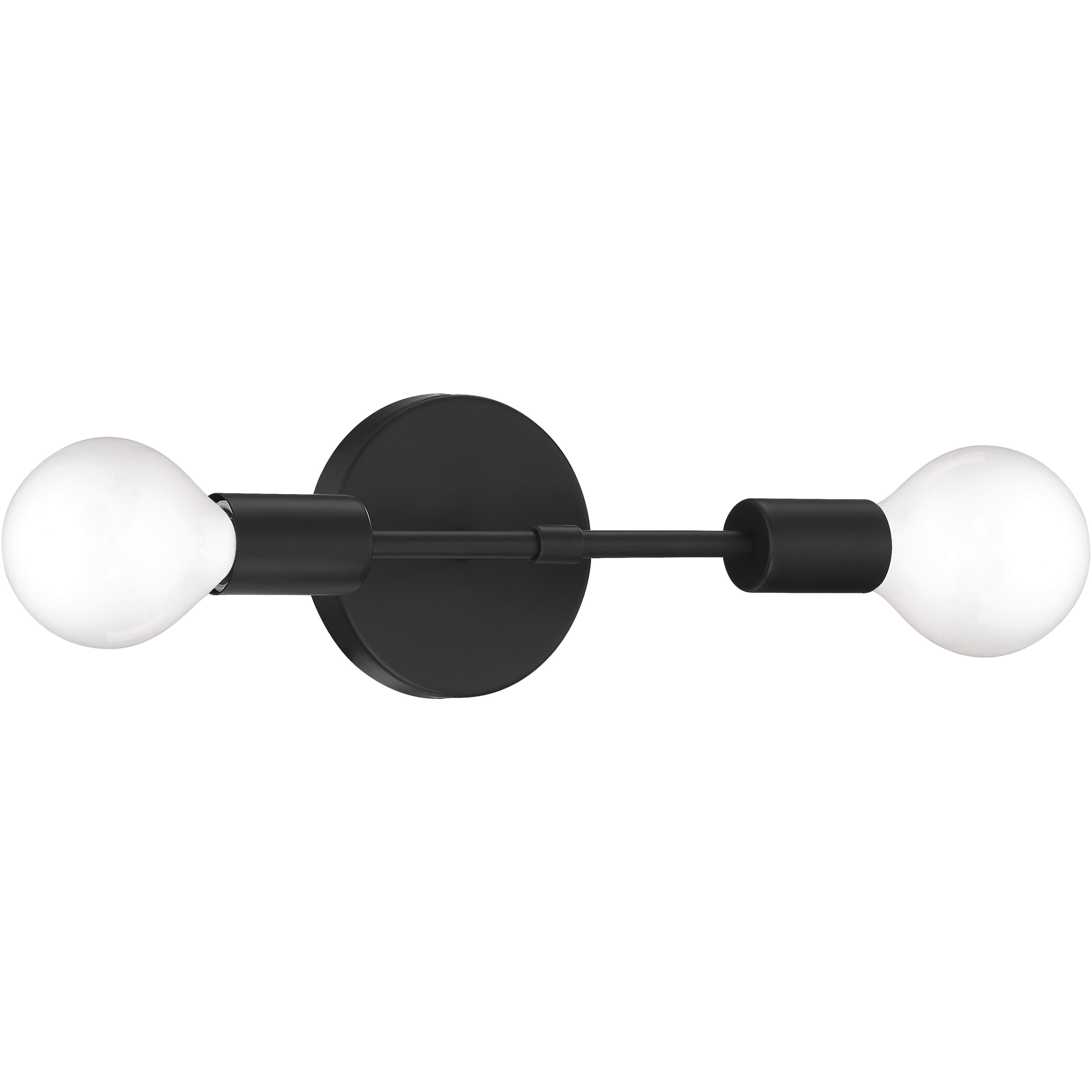 Iconic G 2 Light 20 inch Matte Black Wall Sconce Wall Light