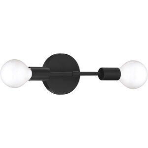 Iconic G 2 Light 20 inch Matte Black Wall Sconce Wall Light