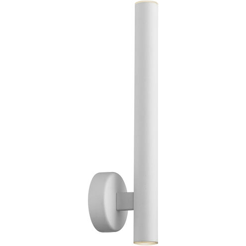 Pipeline 2 Light 1.25 inch Matte White ADA Wall Sconce Wall Light