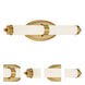 Madison LED 21 inch Brushed Gold Vanity Light Wall Light