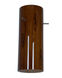 Cylinder Glass 4 inch Pendant Glass Shade in Amber, Cylinder