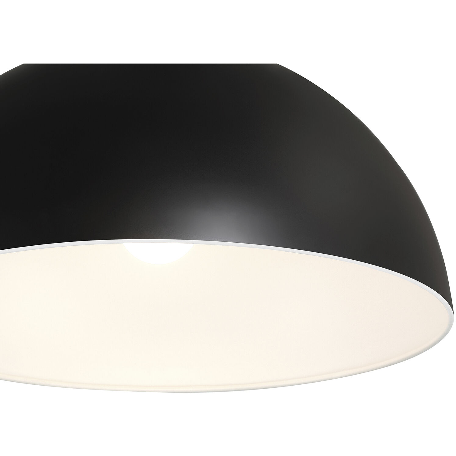Huck LED 19.5 inch Matte Black Pendant Ceiling Light