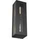 Chatham 2 Light 6 inch Black Wall Sconce Wall Light