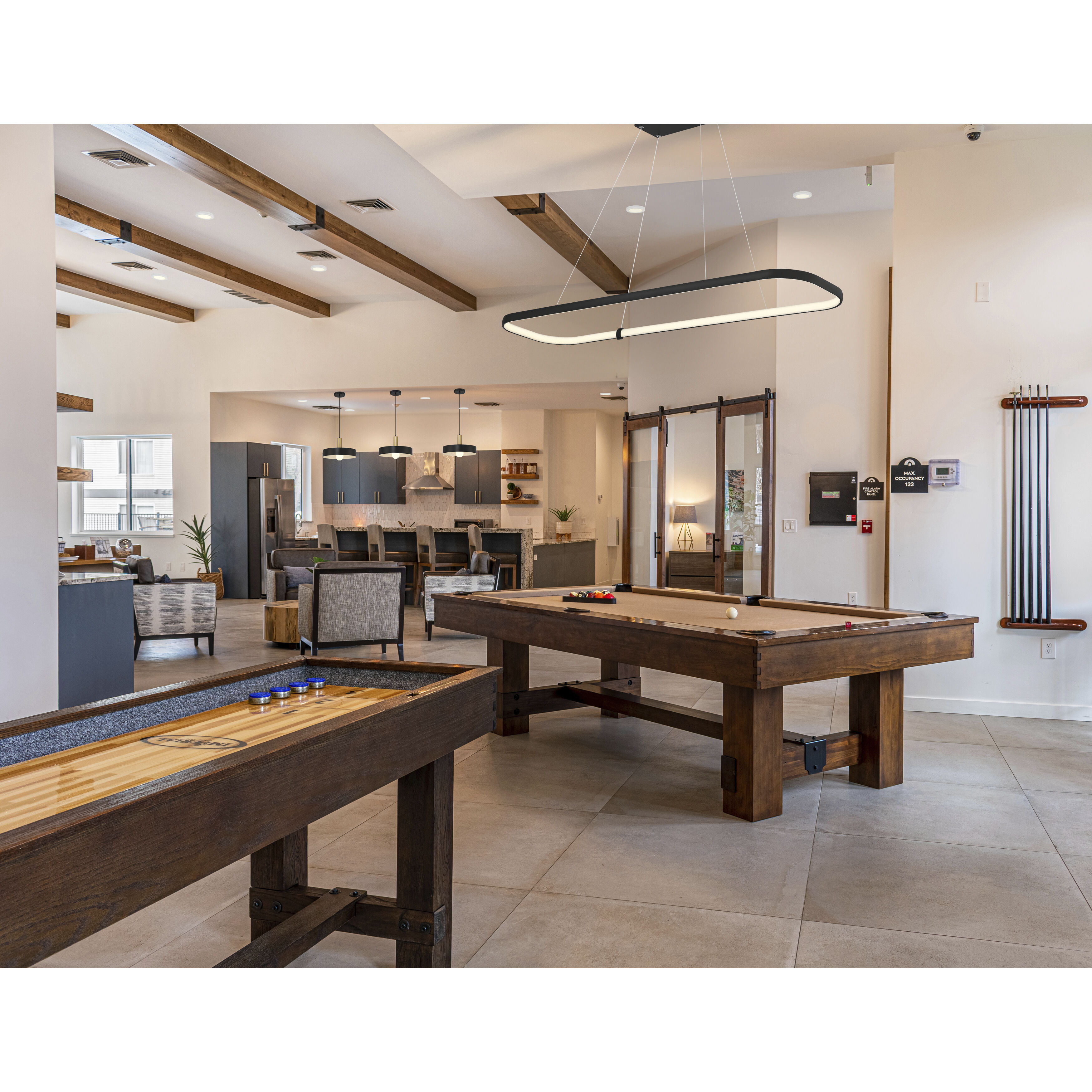 Ravello LED 13 inch Matte Black Pendant Ceiling Light