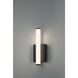Grace 4.5 inch Matte Black Semi Flush Mount Ceiling Light