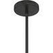 Ombre 1 Light 6 inch Black Pendant Ceiling Light