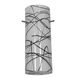 Cylinder Black 4 inch Pendant Shade in Black and White