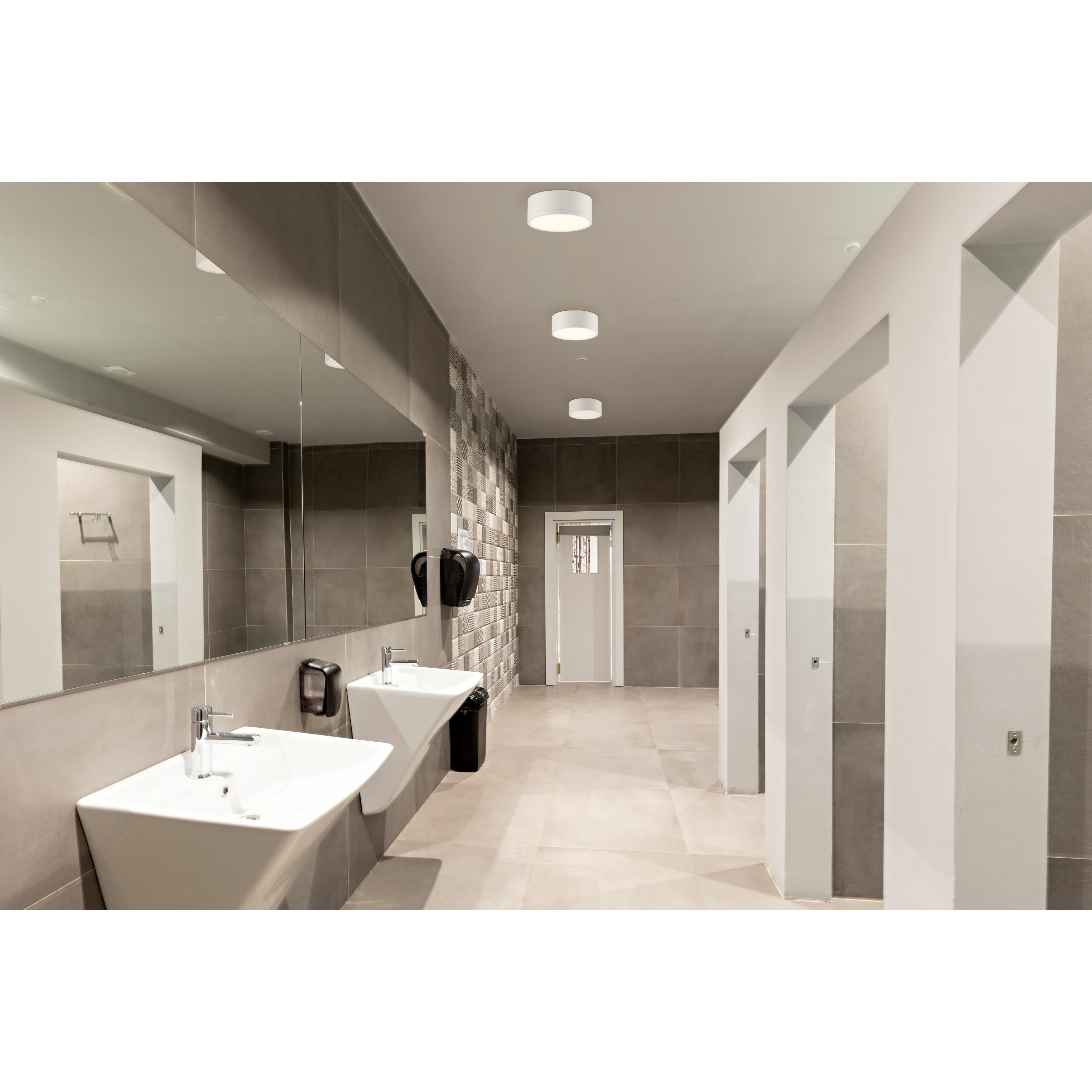 Beat LED 6.75 inch White Flush Mount Ceiling Light