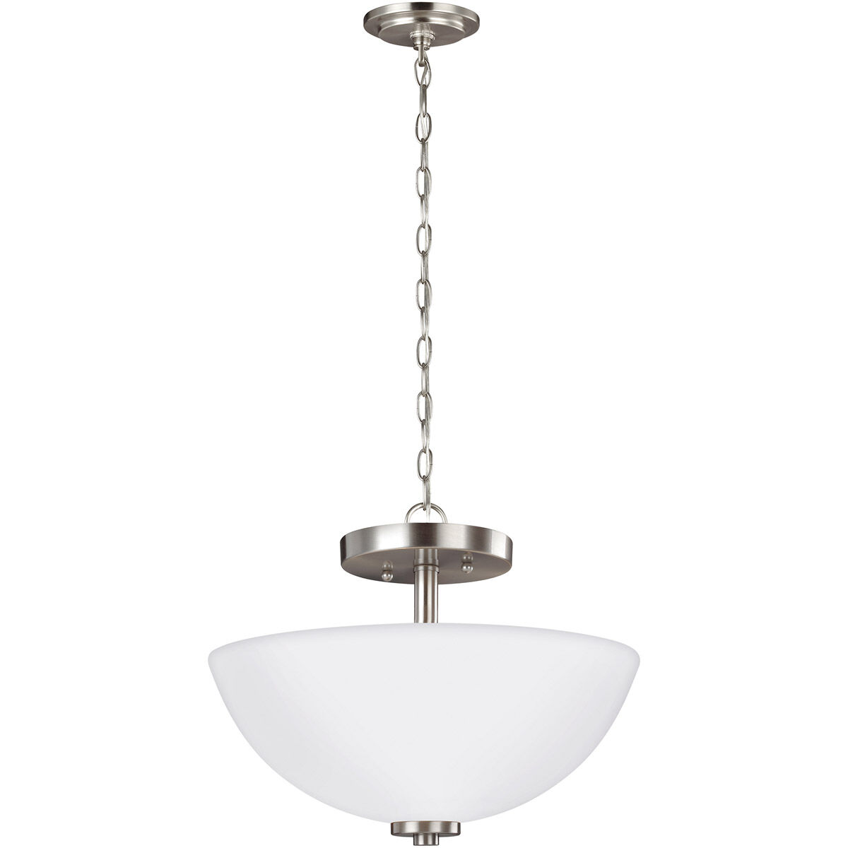 Oslo 2 Light 13.50 inch Semi-Flush Mount